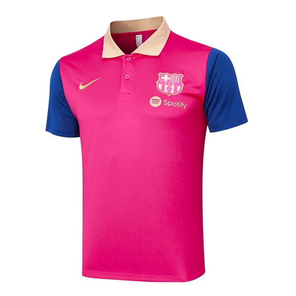 Polo Barcelona 2024-25 Rojo Azul 2